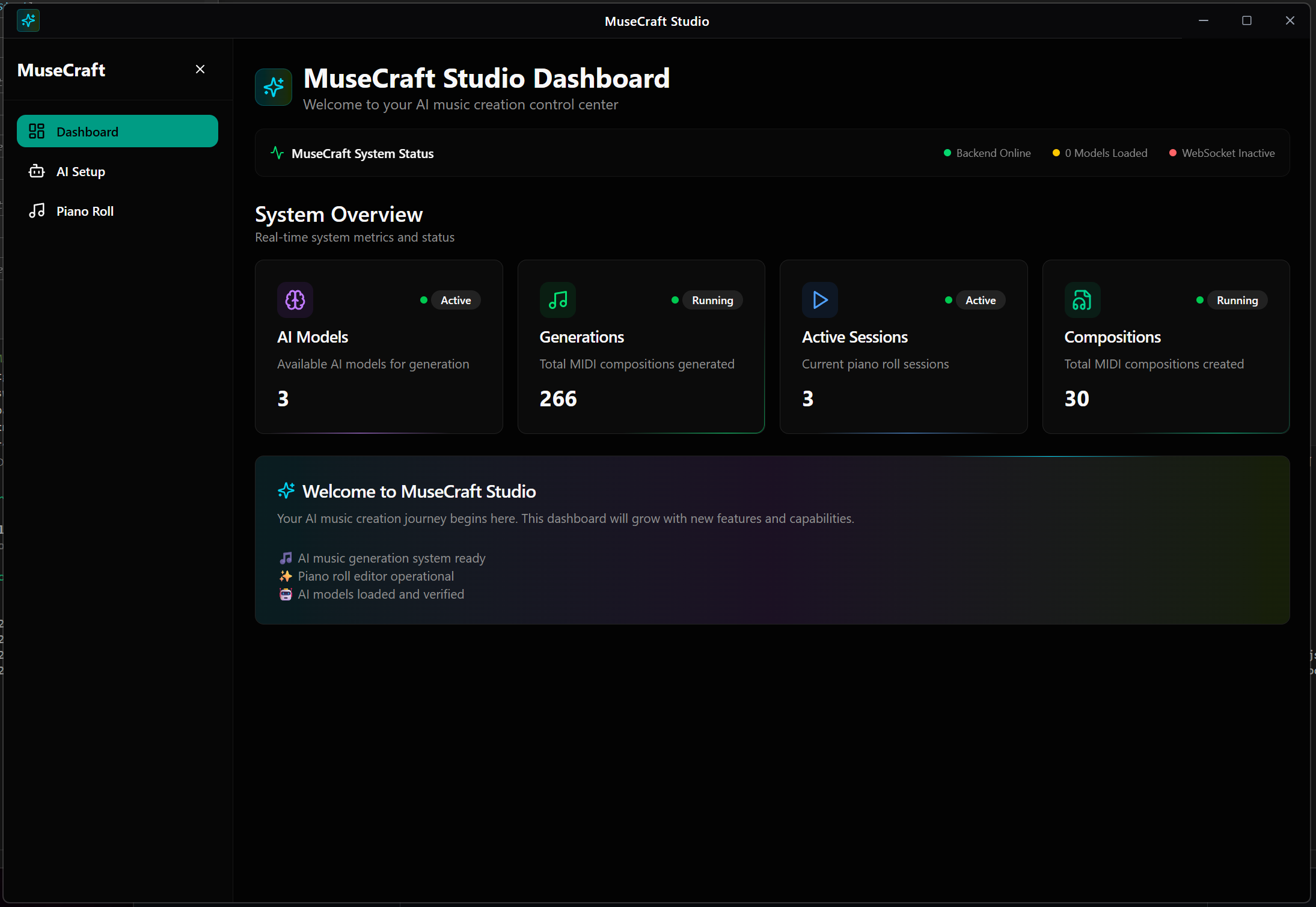Main Dashboard